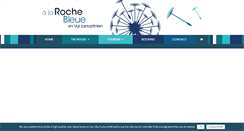 Desktop Screenshot of alarochebleue.fr